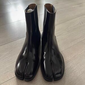 Maison Martin Margiela Black Split-Toe Boots
